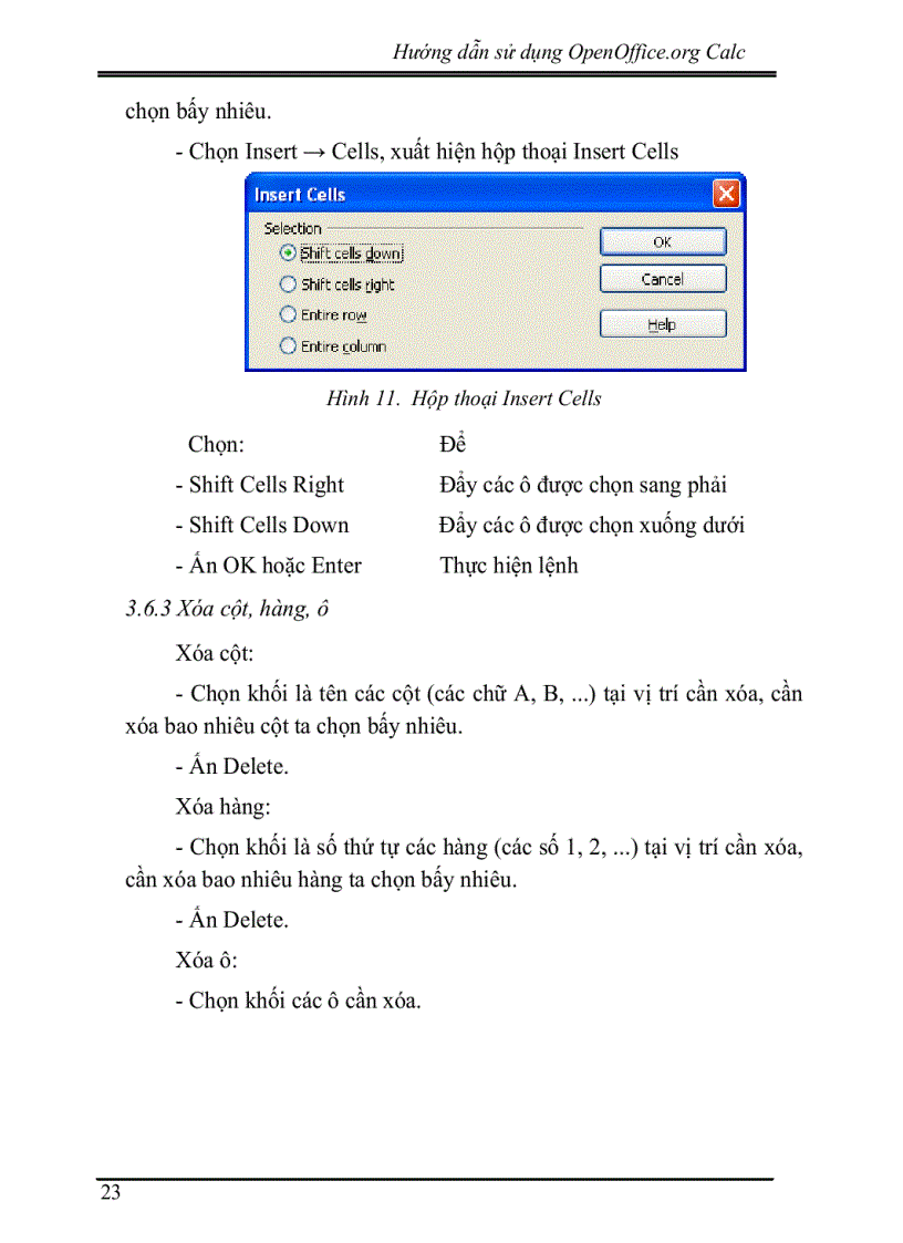 image for page Hướng dẫn sử dụng phần mềm bảng tính điện tử