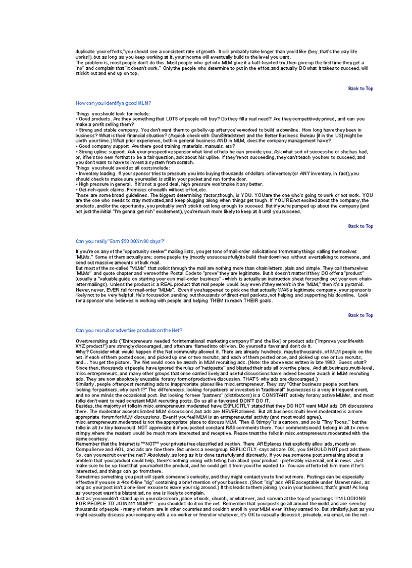 image for page What is the real MLM business