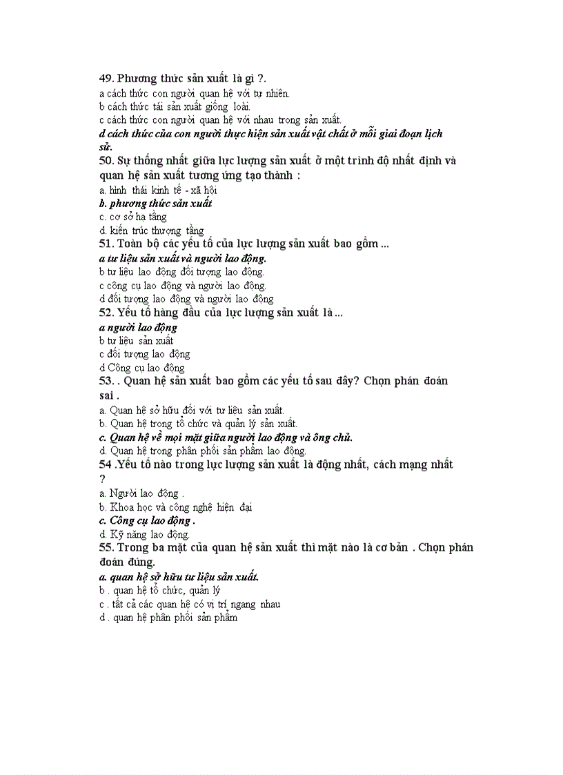 image for page Trắc nghiệm chủ nghĩa mác lê nin