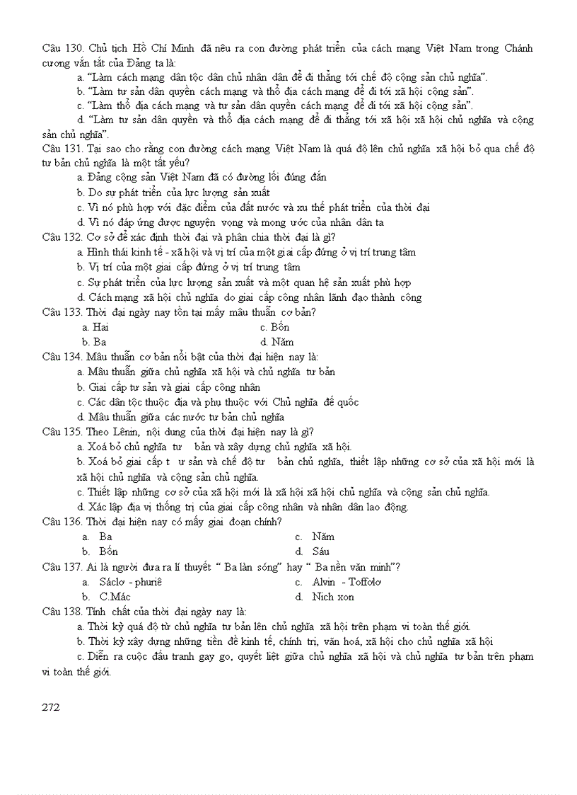 image for page Trắc nghiệm tự luận chủ nghĩa xã hội khoa học