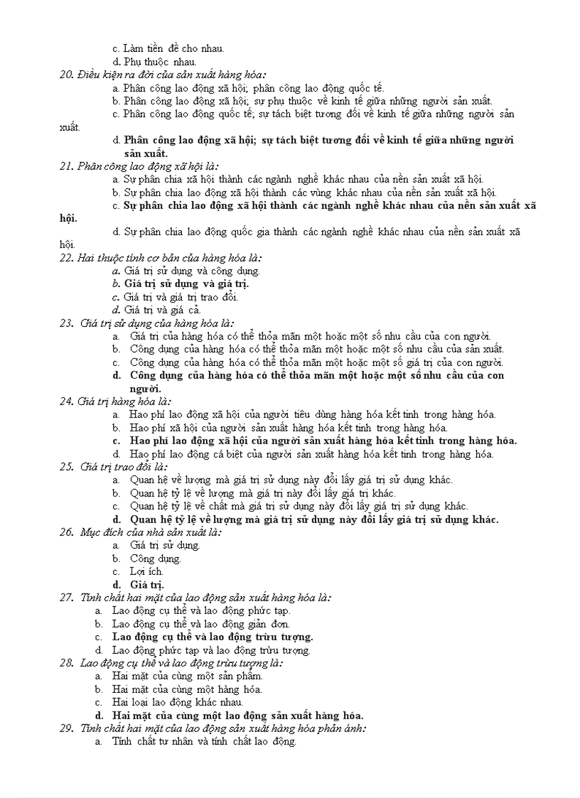 image for page Trắc nghiệm kinh tế chính trị có đáp án