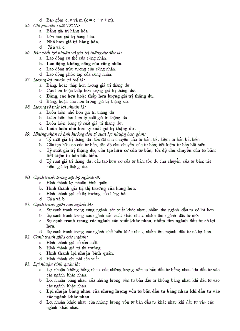 image for page Trắc nghiệm kinh tế chính trị có đáp án