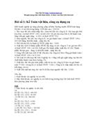 Bài tập có lời giải kế toán tài chính