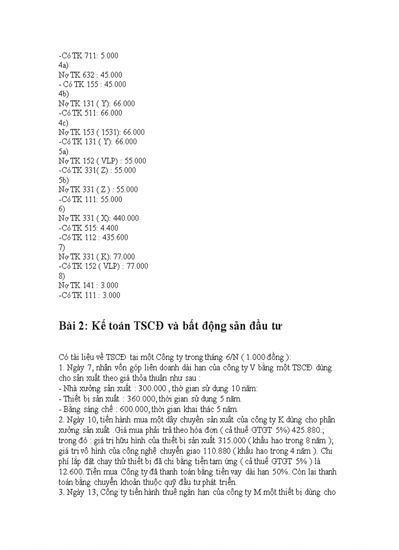 image for page Bài tập có lời giải kế toán tài chính