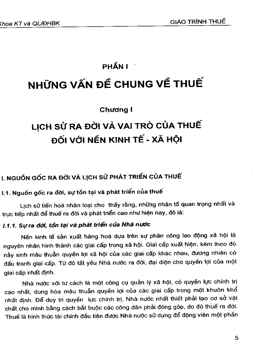 image for page Giáo trình thuế ebook