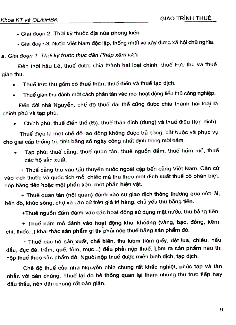 image for page Giáo trình thuế ebook