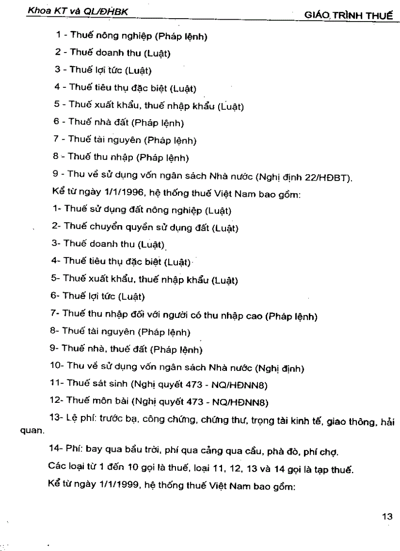 image for page Giáo trình thuế ebook