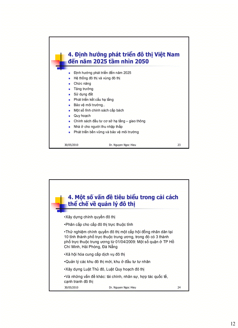 image for page Chuyên đề 20 Bài giảng Quản lý nhà nước về đô thị