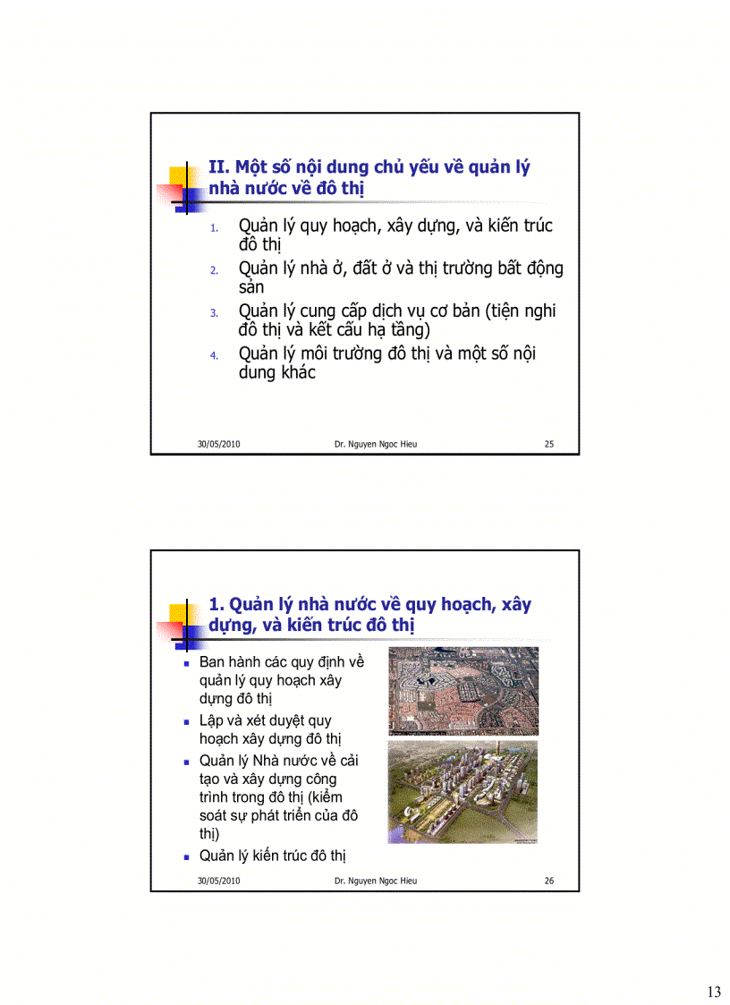 image for page Chuyên đề 20 Bài giảng Quản lý nhà nước về đô thị