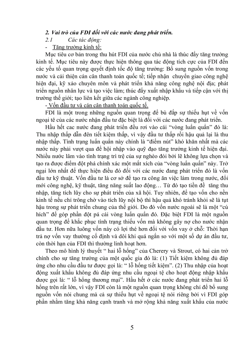 Quản lý nhà nước với FDI