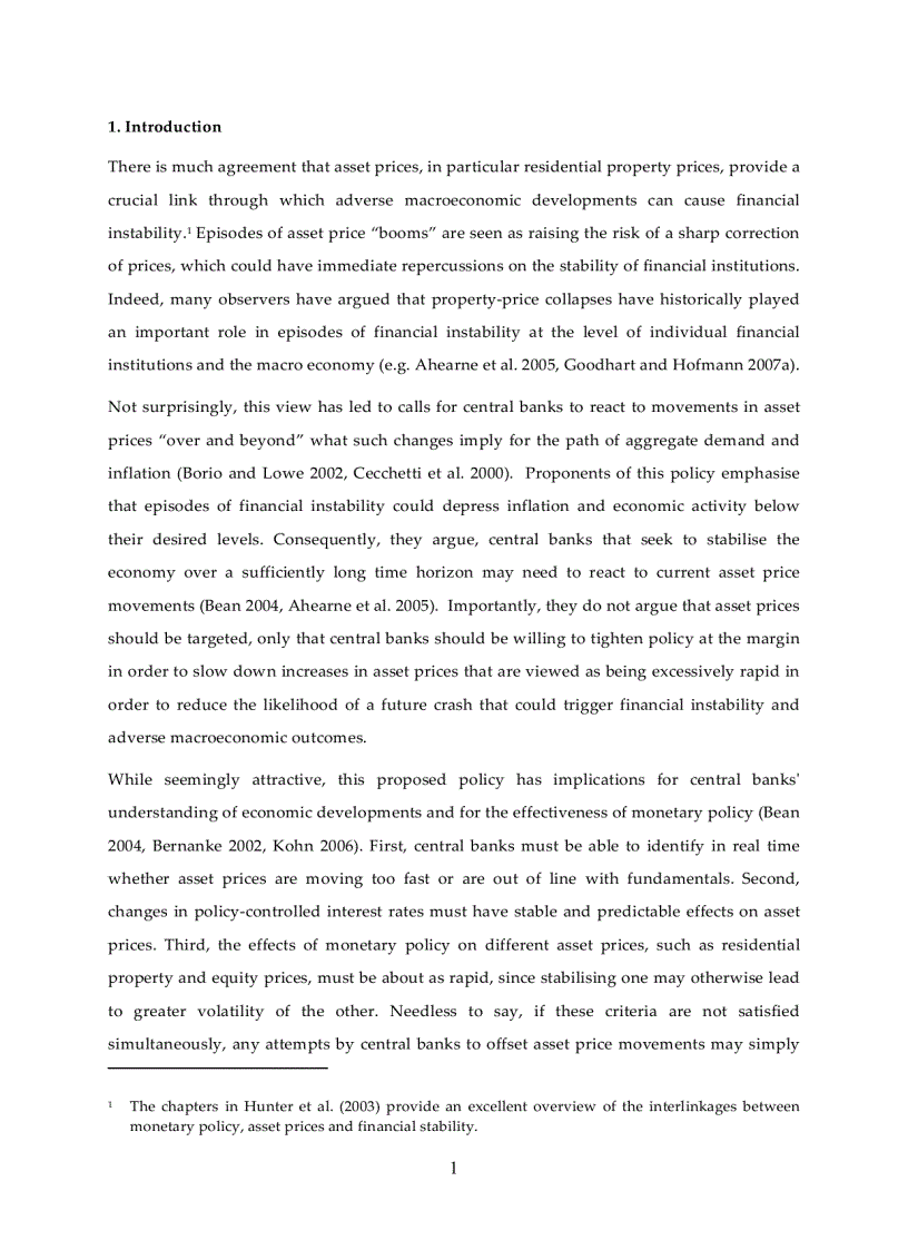image for page Ensuring Financial Stability Financial Structure and the Impact of Monetary Policy on Asset Prices
