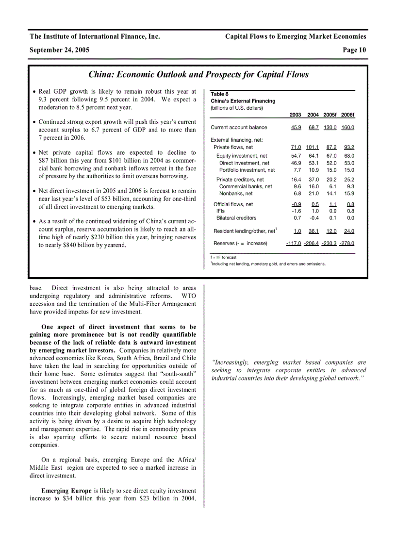 image for page Capital Flows to Emerging Market Economies