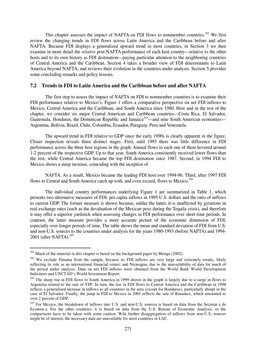 image for page The Impact of NAFTA on Foreign Investment in Third Countries