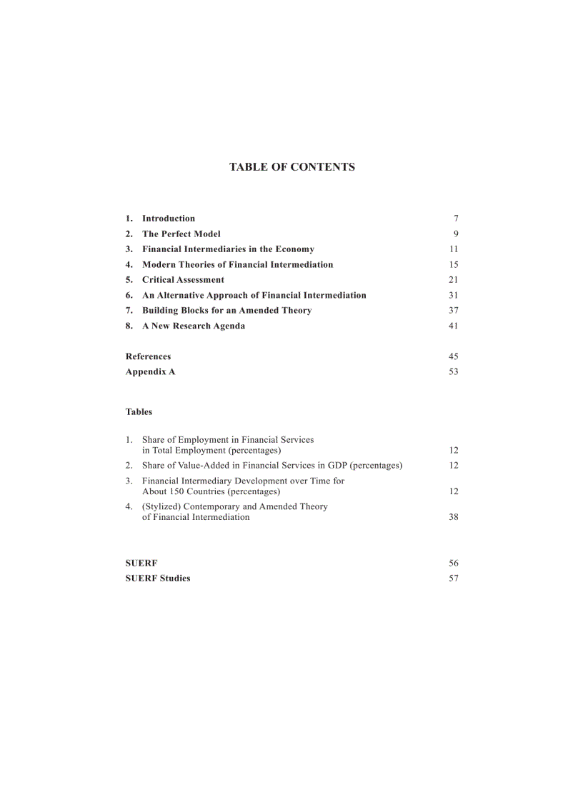 image for page The theory of financial intermediation An essay on what it does not explain