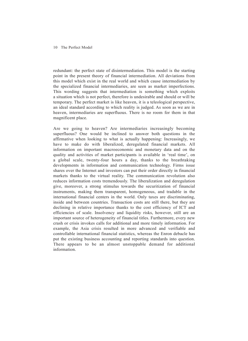 image for page The theory of financial intermediation An essay on what it does not explain