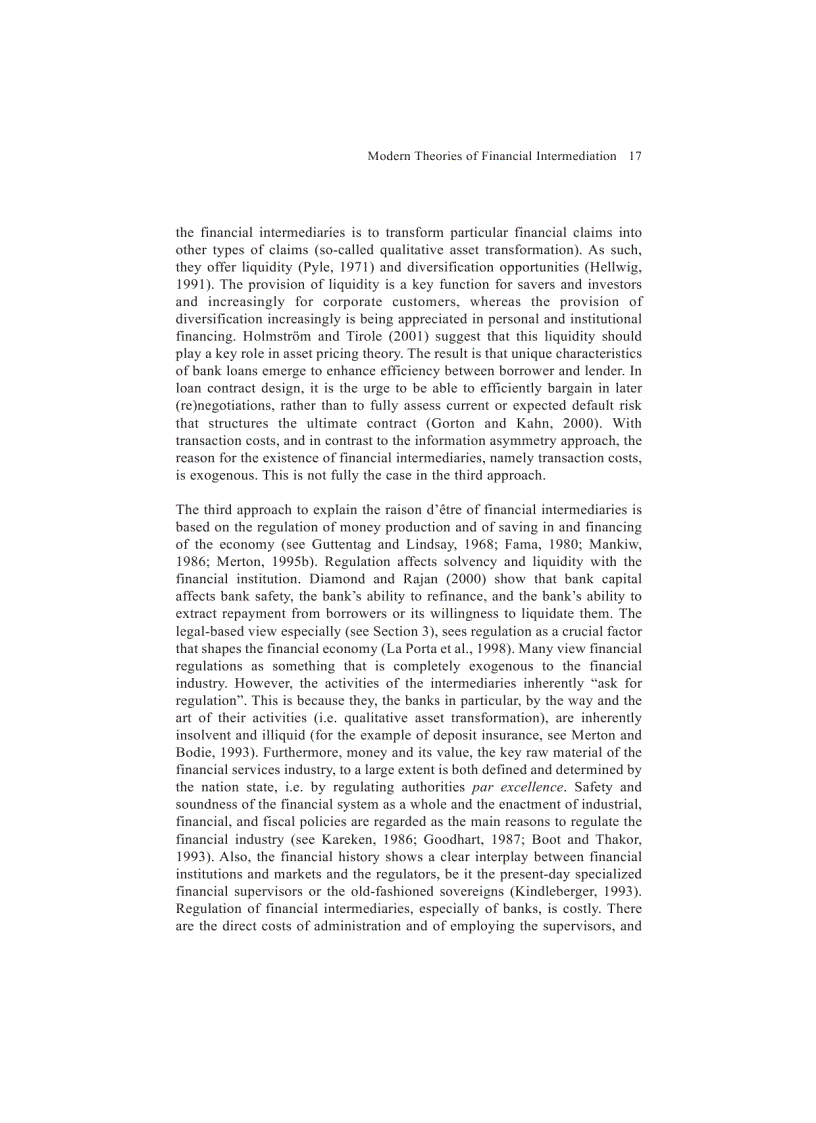 image for page The theory of financial intermediation An essay on what it does not explain