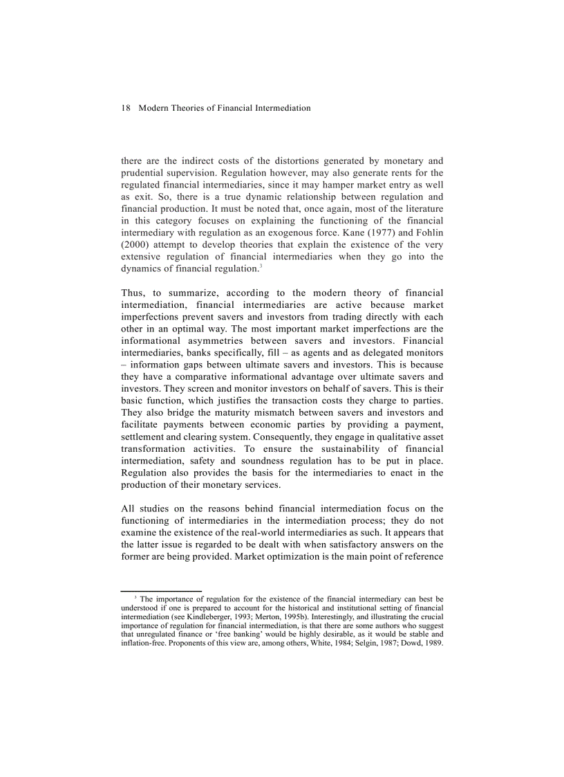 image for page The theory of financial intermediation An essay on what it does not explain