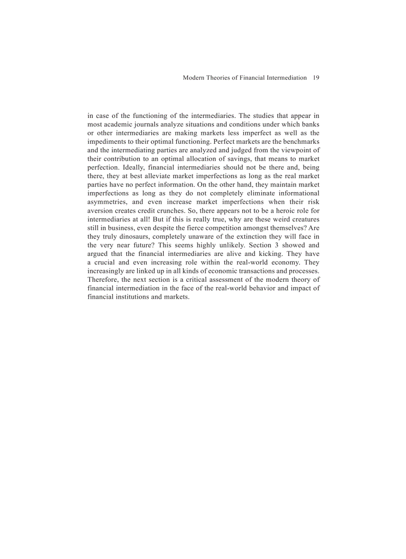 image for page The theory of financial intermediation An essay on what it does not explain