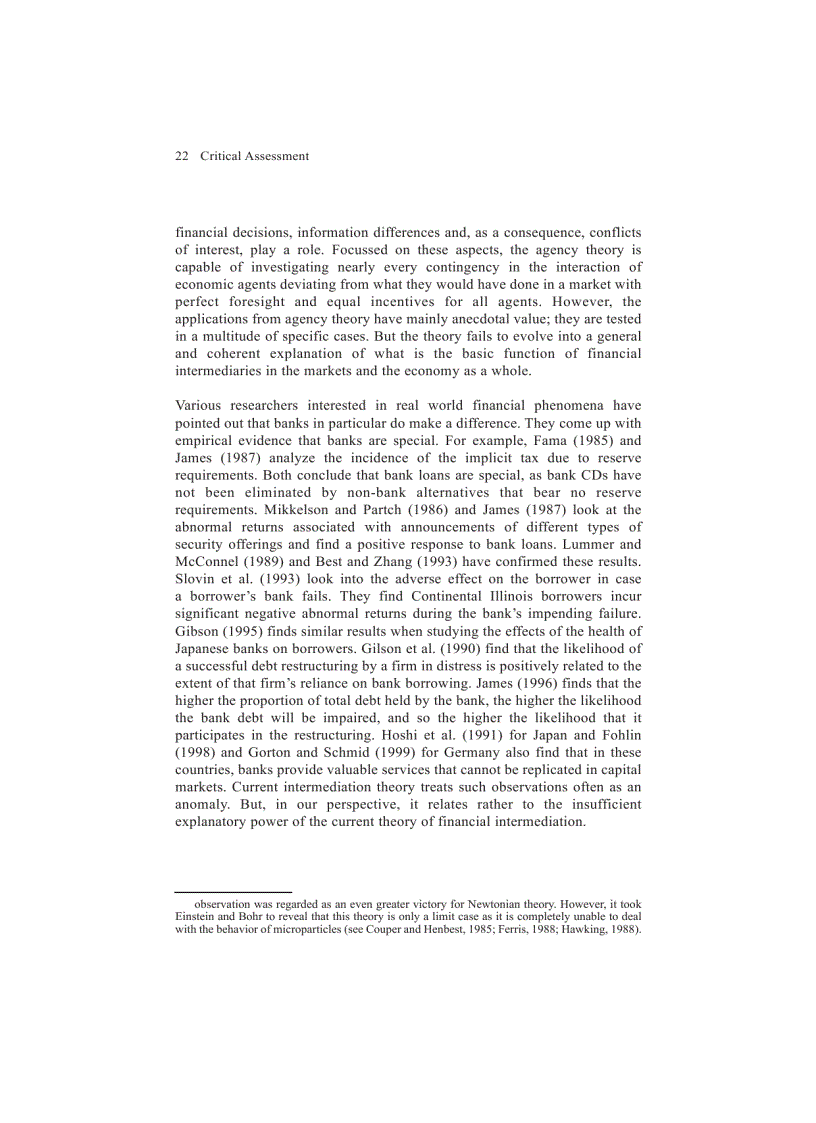 image for page The theory of financial intermediation An essay on what it does not explain