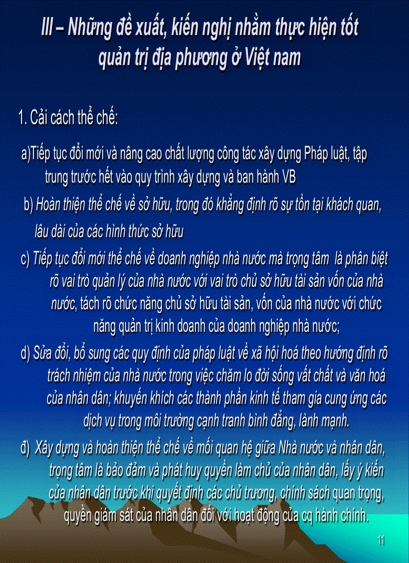 image for page National Framework and recommendations for better local governance in Vietnam