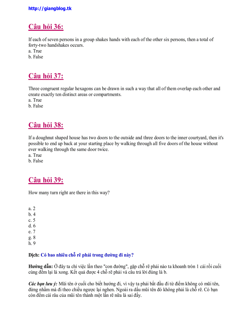 image for page Bài thi test IQ bằng tiếng Anh số lượng 60 câu giải trong 60 phút