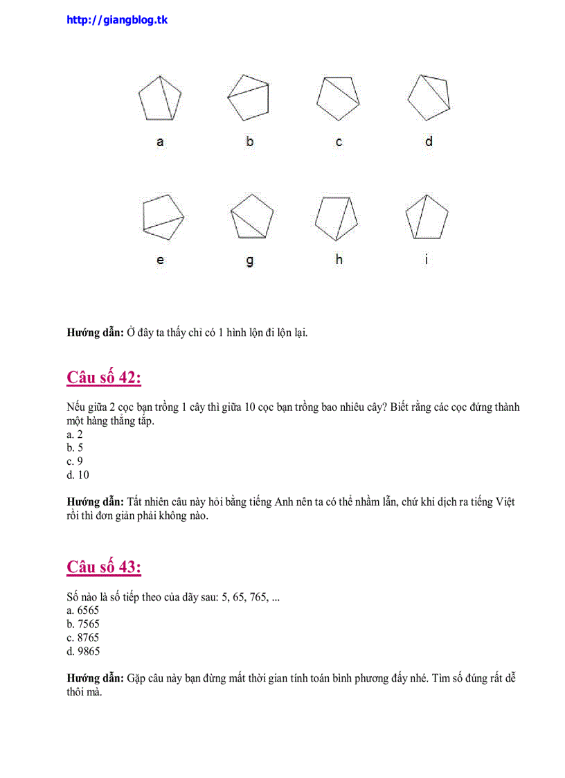 image for page Bài thi test IQ bằng tiếng Anh số lượng 60 câu giải trong 60 phút