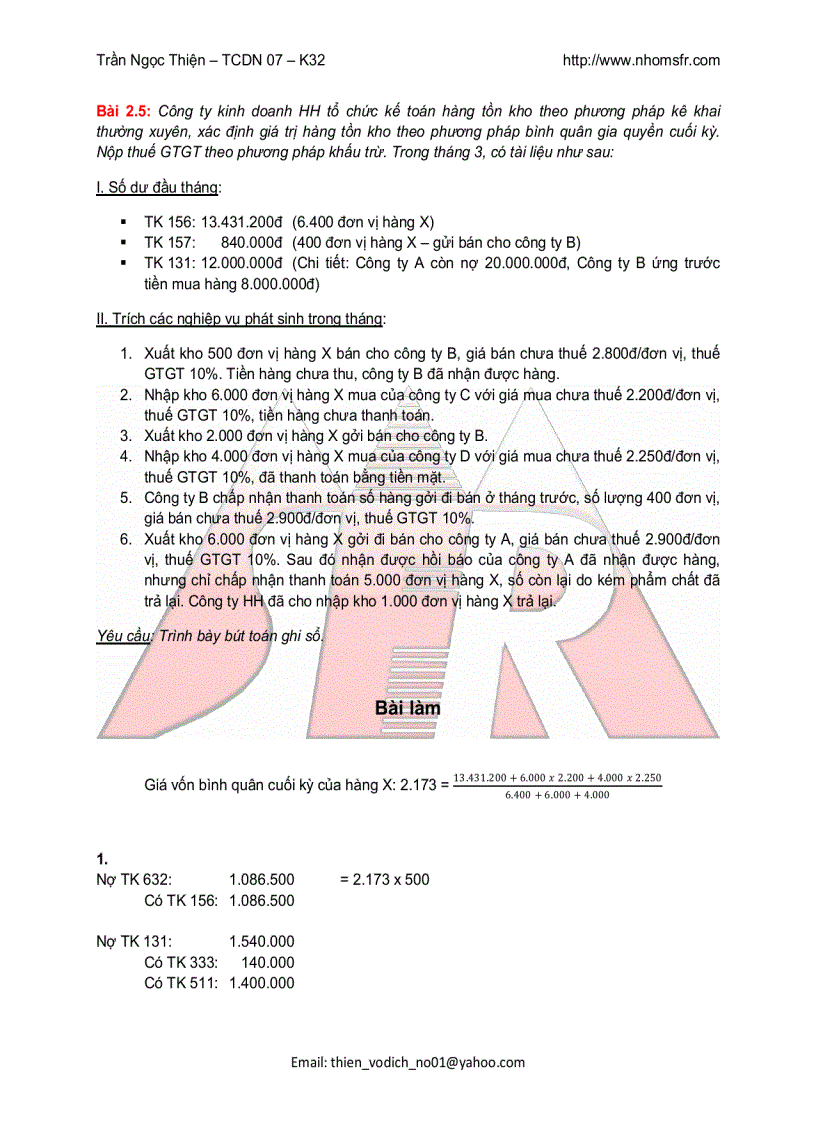 image for page Kế toán hàng tồn kho