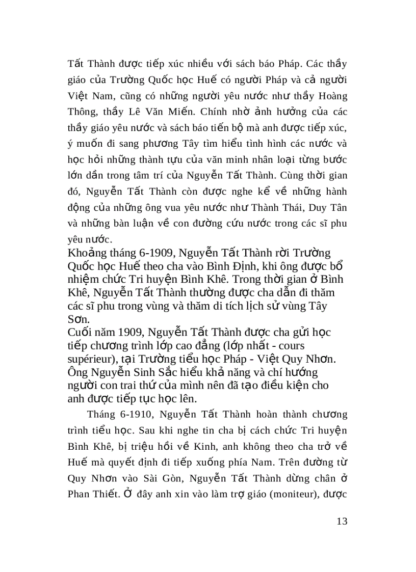 image for page Tiểu sử và con người hồ chí minh