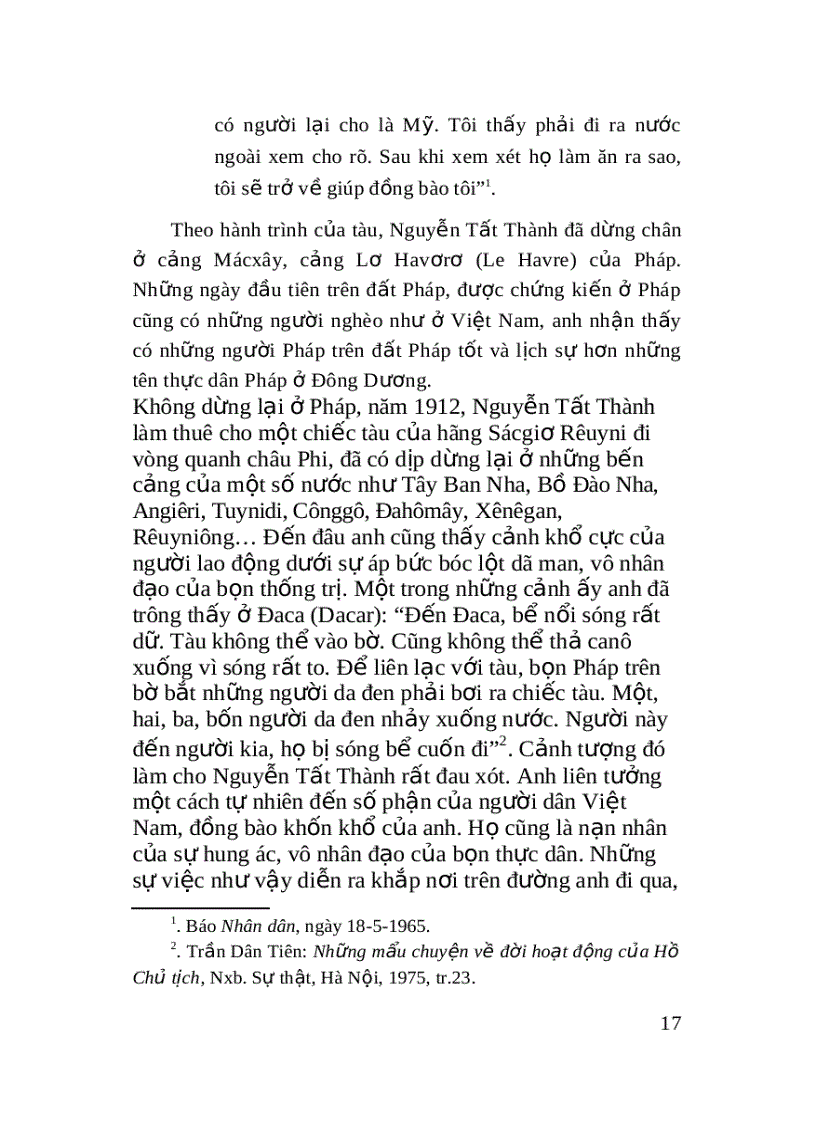 image for page Tiểu sử và con người hồ chí minh