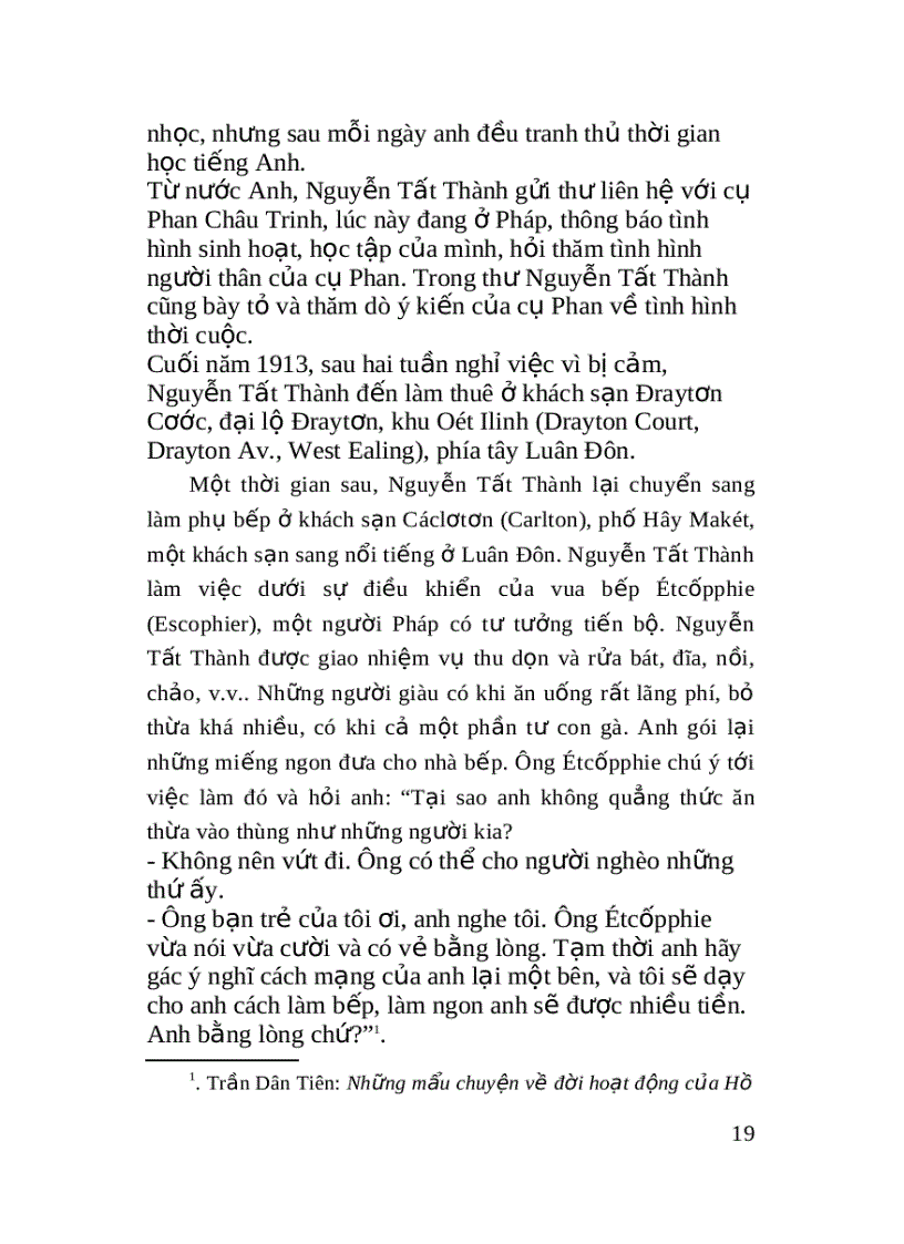 image for page Tiểu sử và con người hồ chí minh