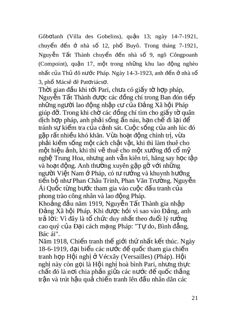 image for page Tiểu sử và con người hồ chí minh