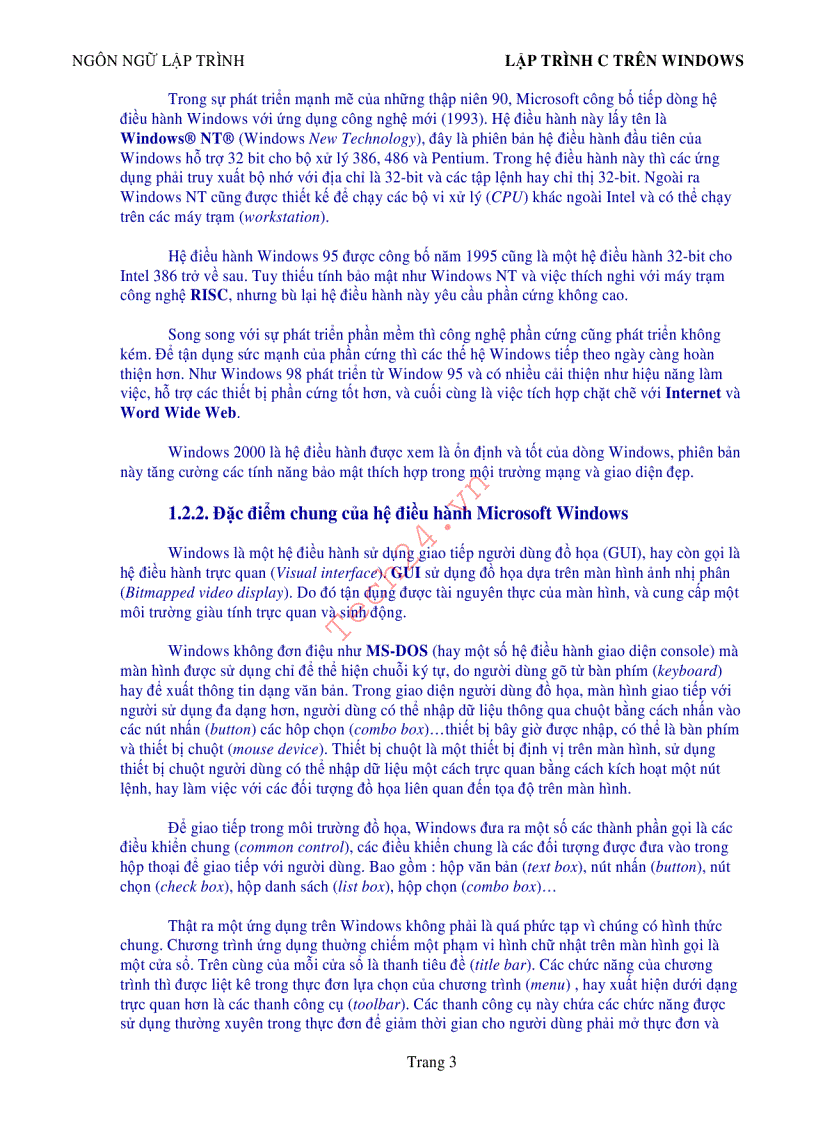 image for page Lập trình C trên Windows Tiếng Việt