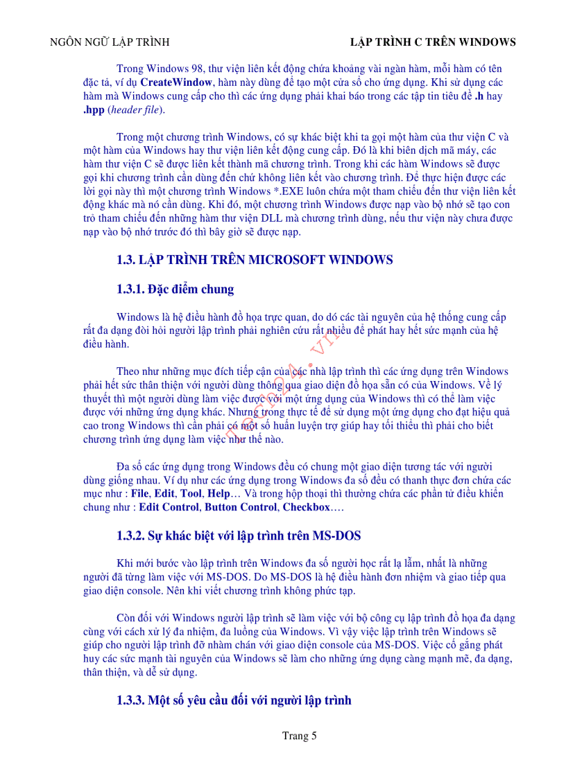 image for page Lập trình C trên Windows Tiếng Việt