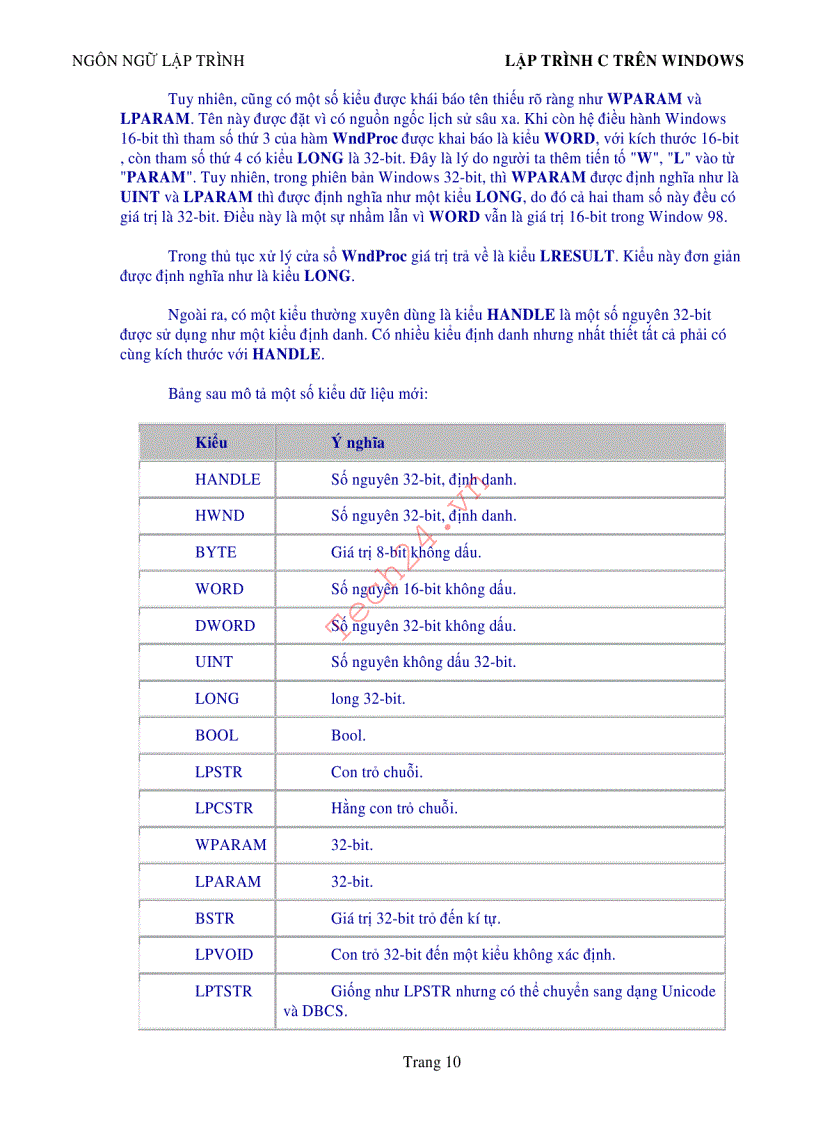 image for page Lập trình C trên Windows Tiếng Việt