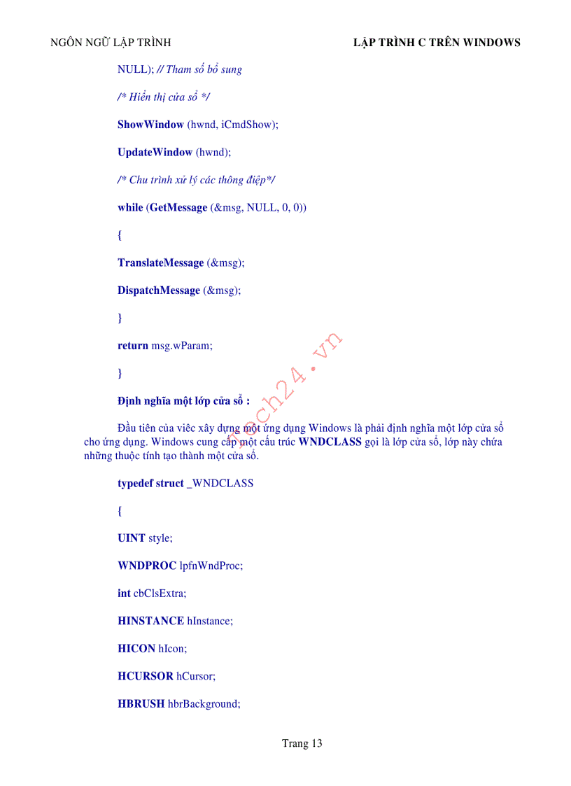 image for page Lập trình C trên Windows Tiếng Việt