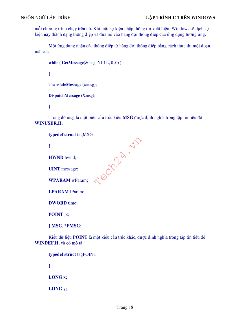 image for page Lập trình C trên Windows Tiếng Việt