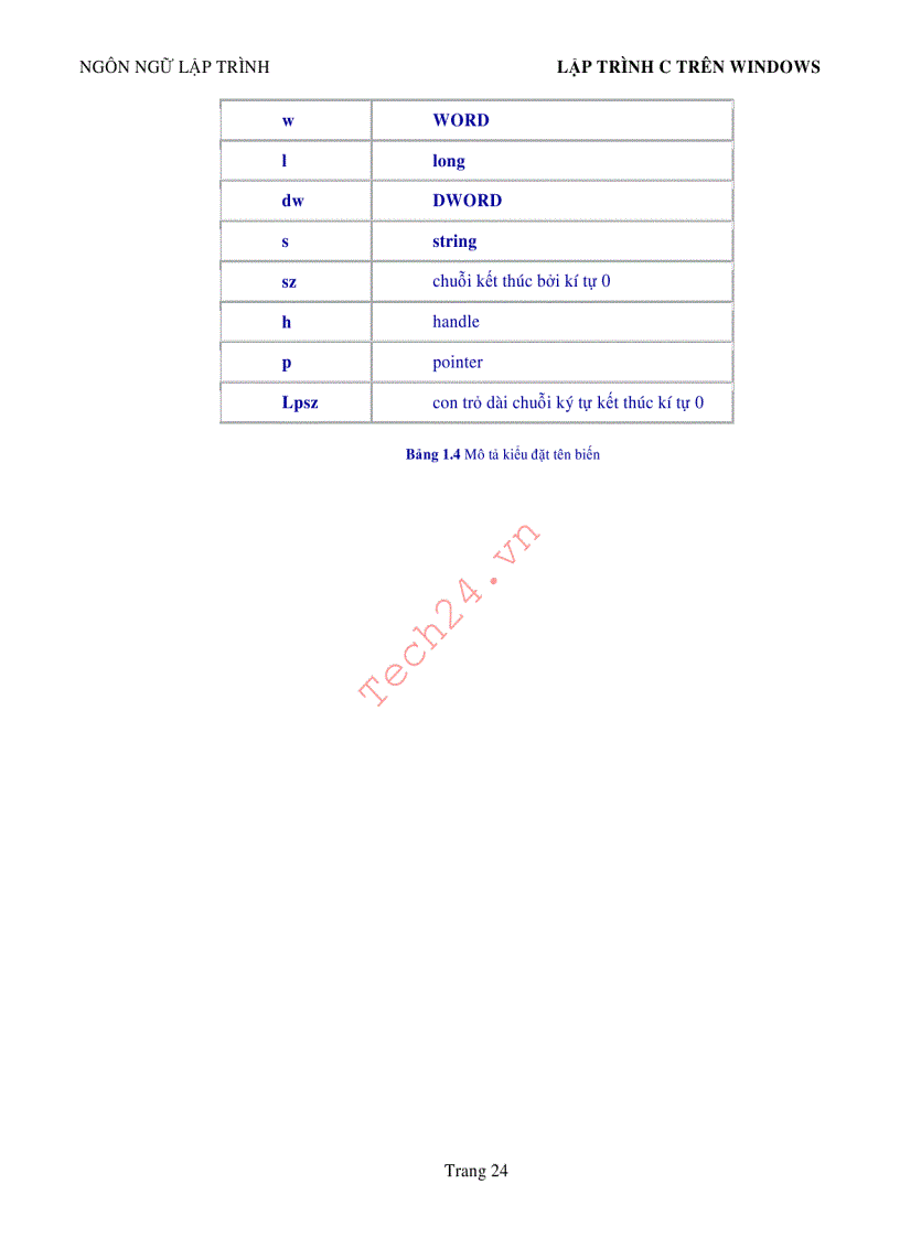 image for page Lập trình C trên Windows Tiếng Việt