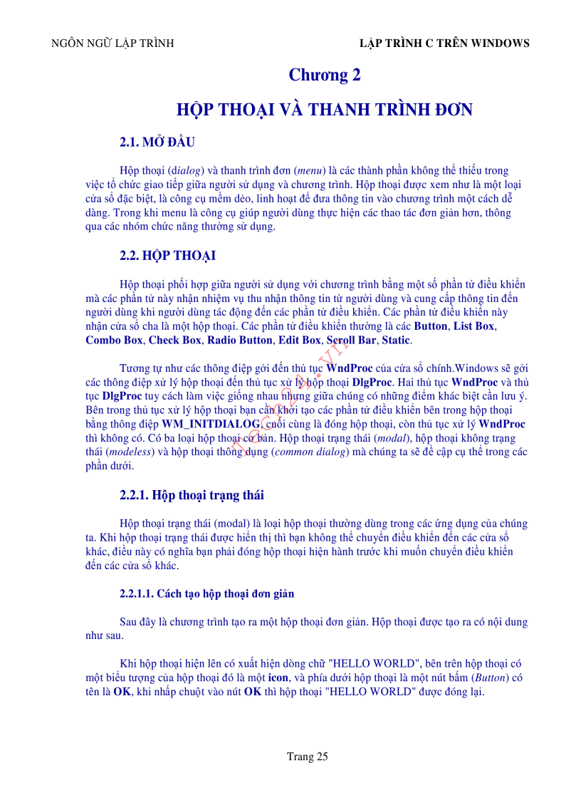image for page Lập trình C trên Windows Tiếng Việt