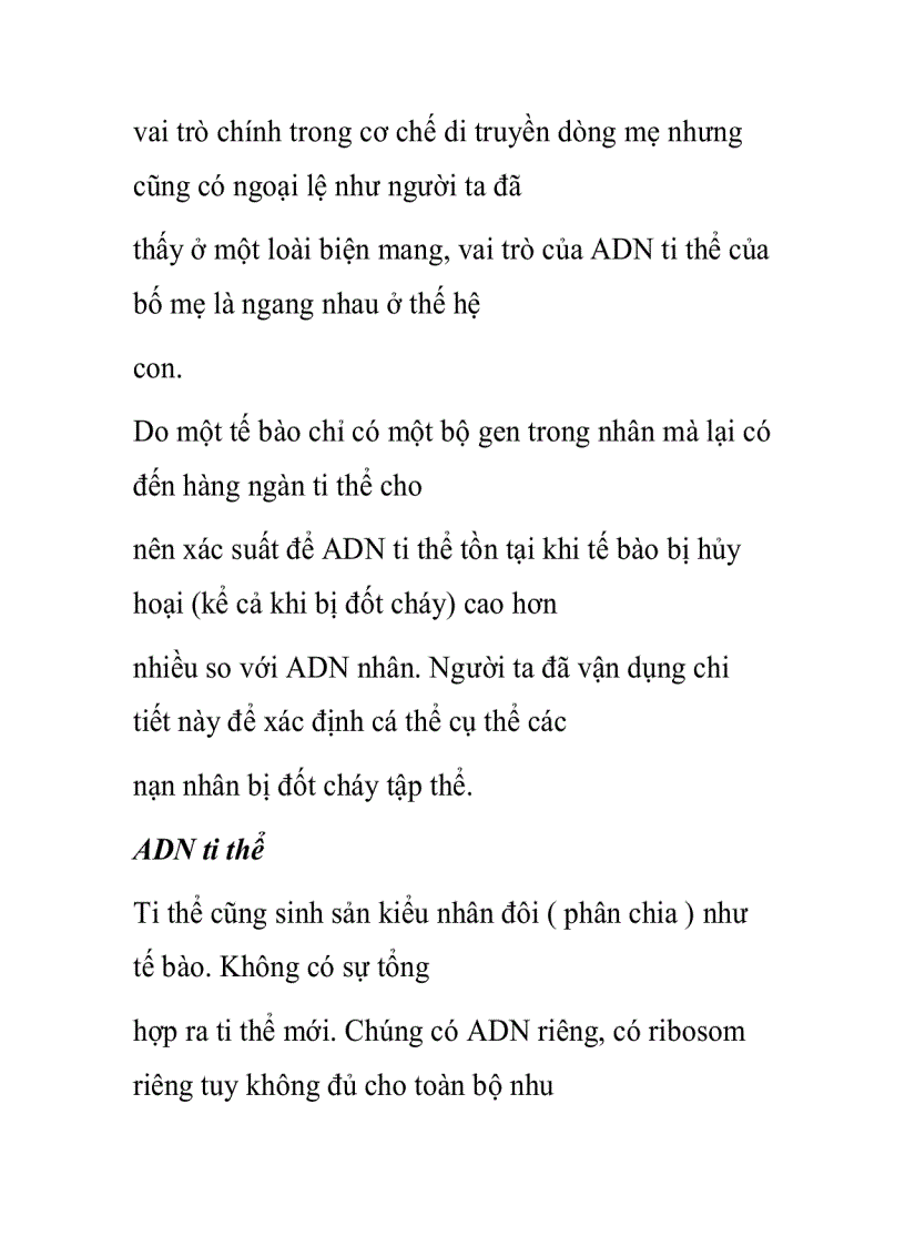 image for page ADN ti thể