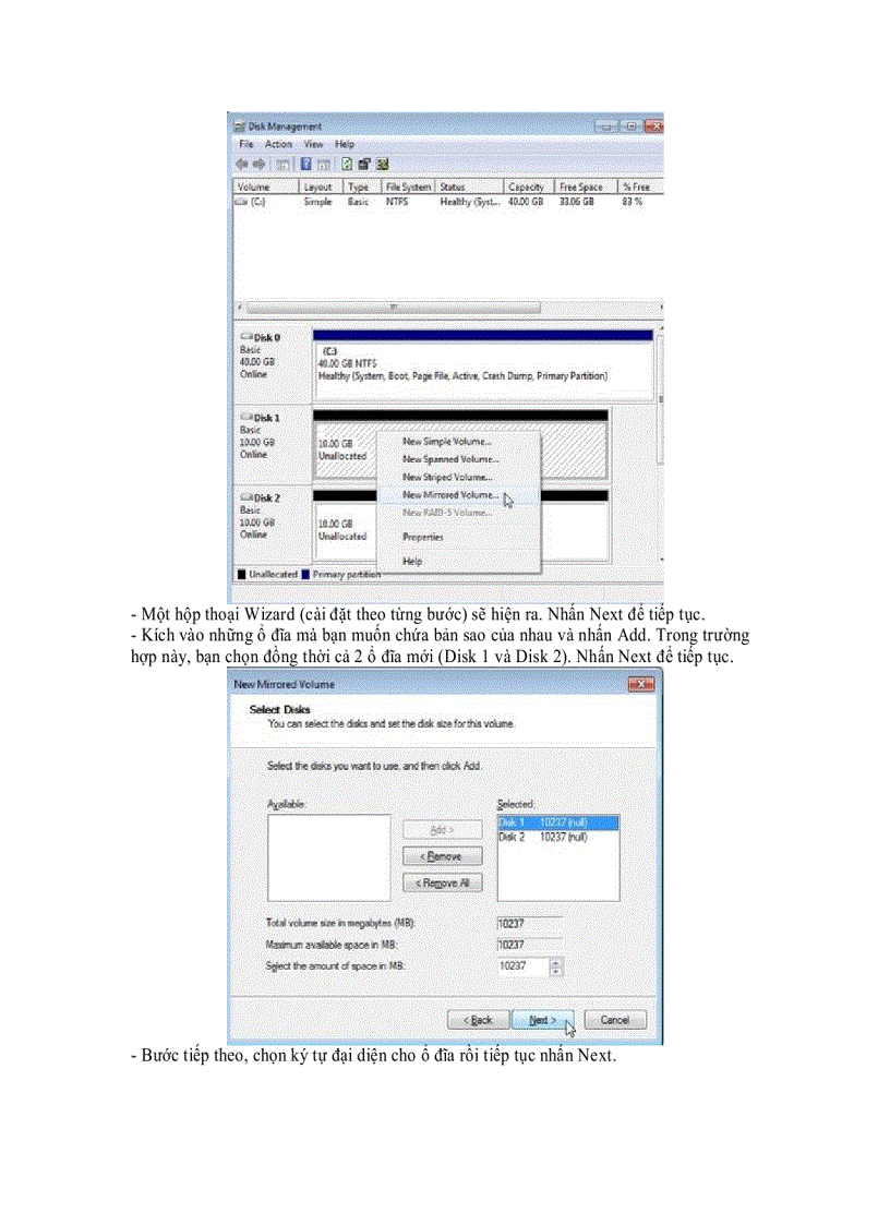 image for page Lưu bản dự phòng dữ liệu ổ cứng trong Windows 7