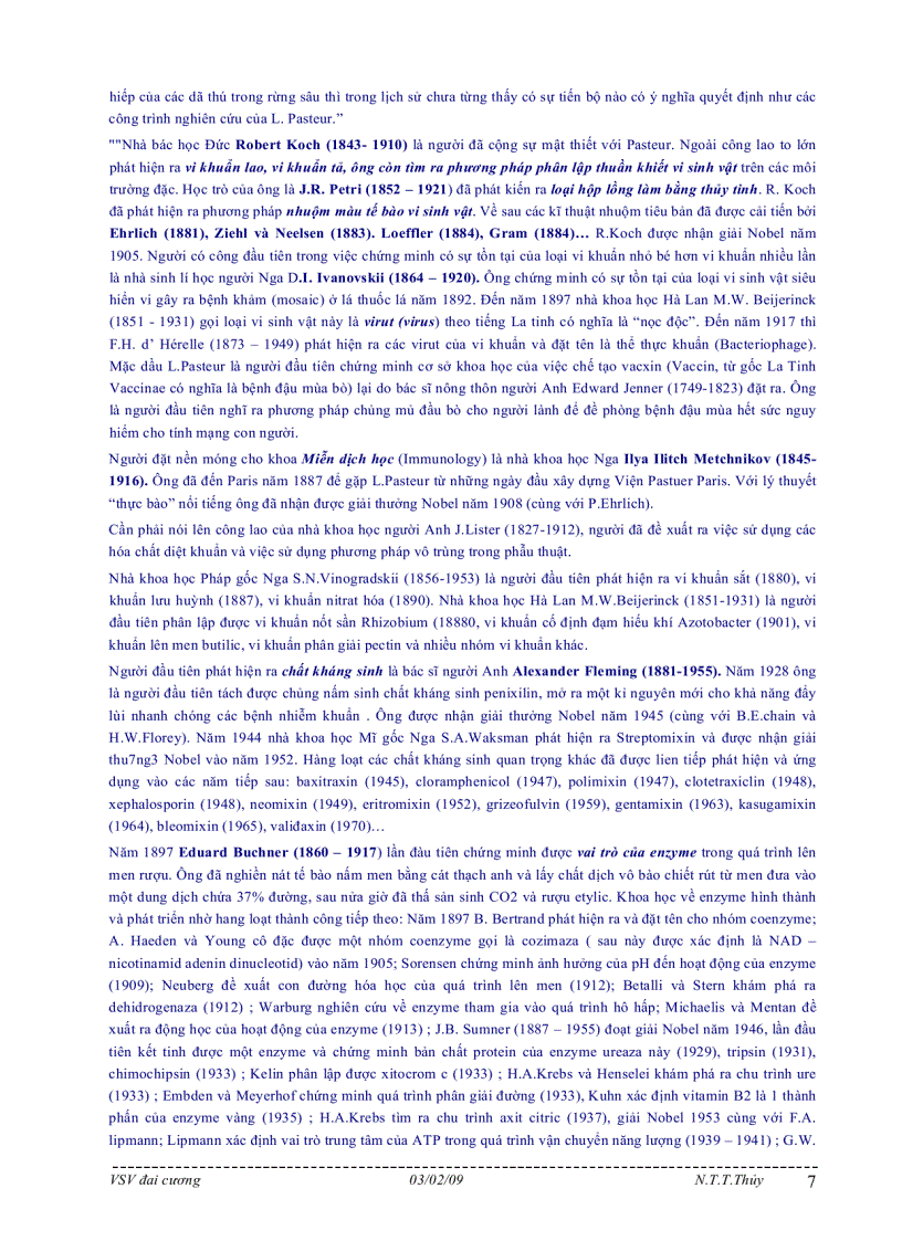 image for page Bài giảng môn học vi sinh vật đại cương