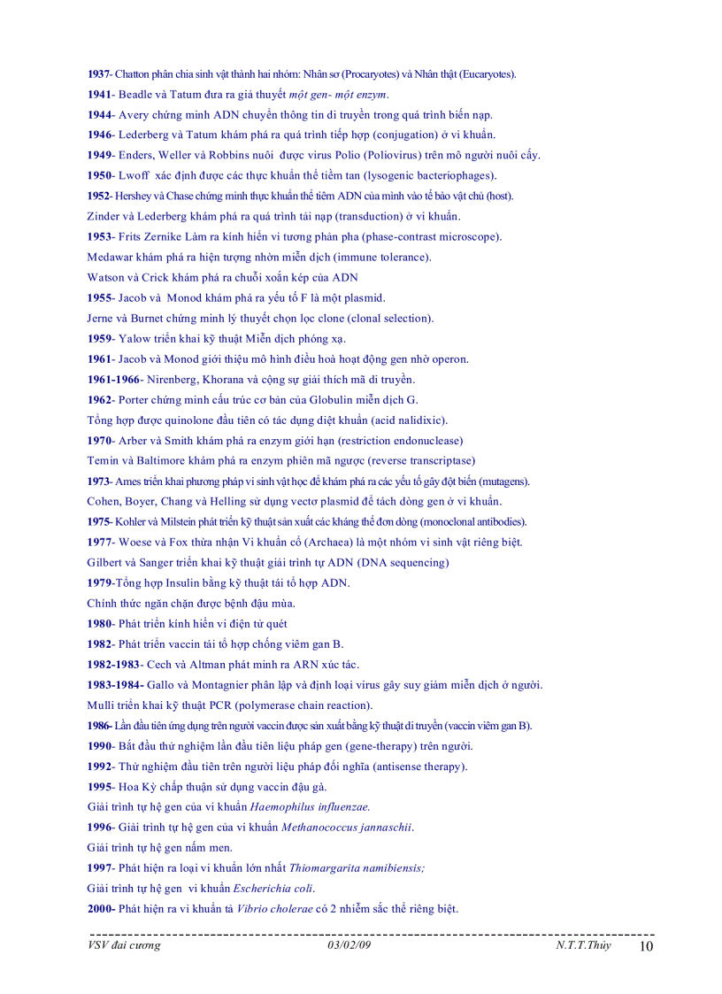 image for page Bài giảng môn học vi sinh vật đại cương