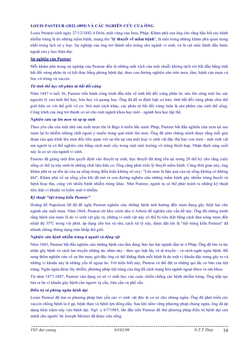 image for page Bài giảng môn học vi sinh vật đại cương