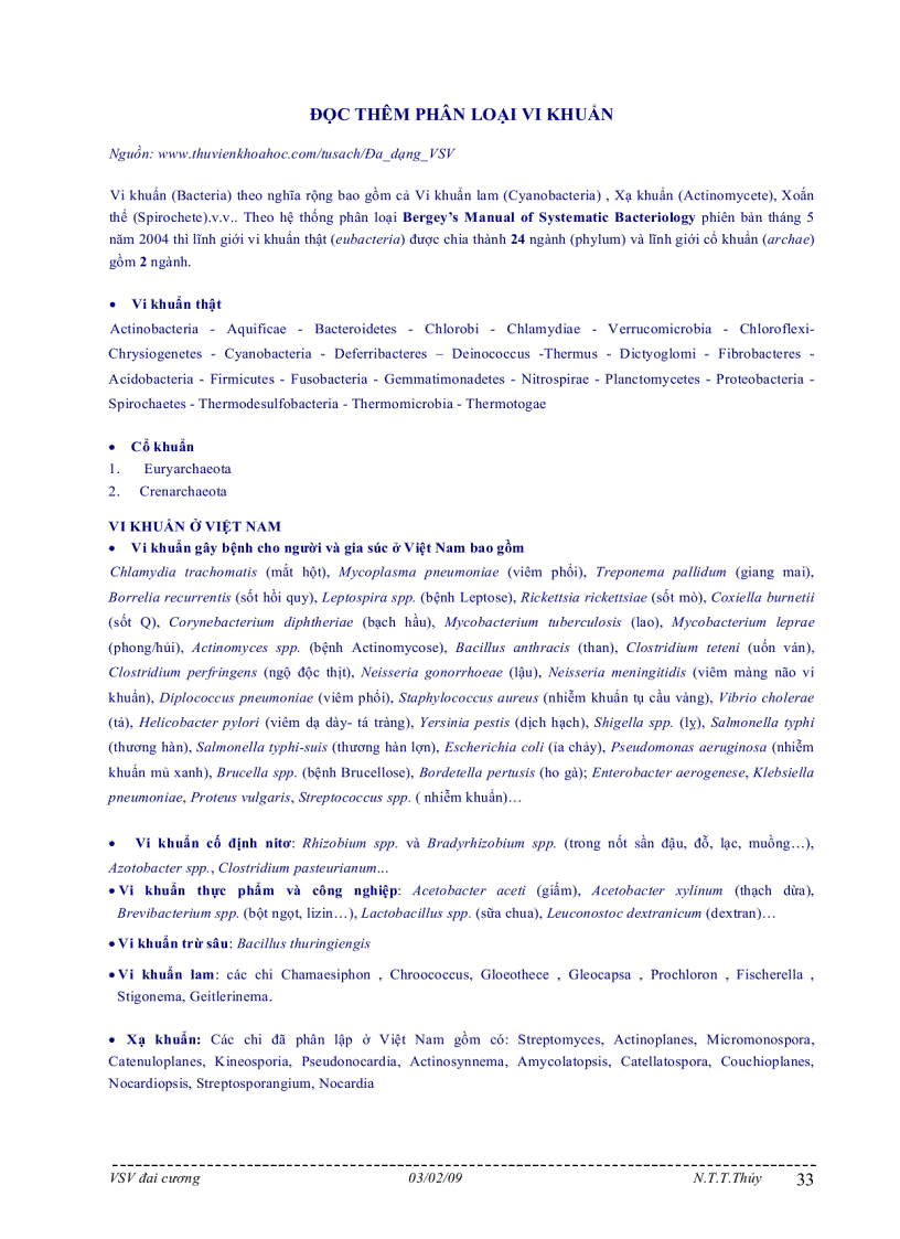 image for page Bài giảng môn học vi sinh vật đại cương