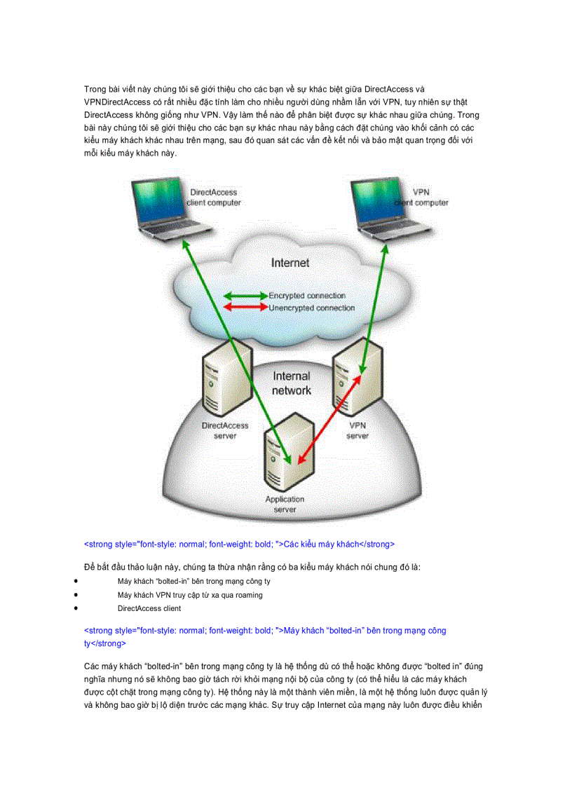image for page Sự khác biệt giữa DirectAccess và VPN