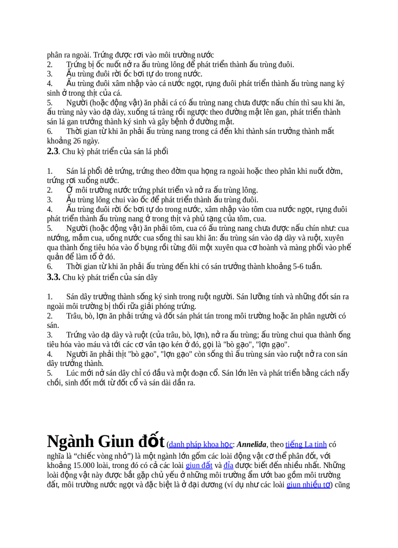 image for page Sự hình thành động vật Nguyên sinh