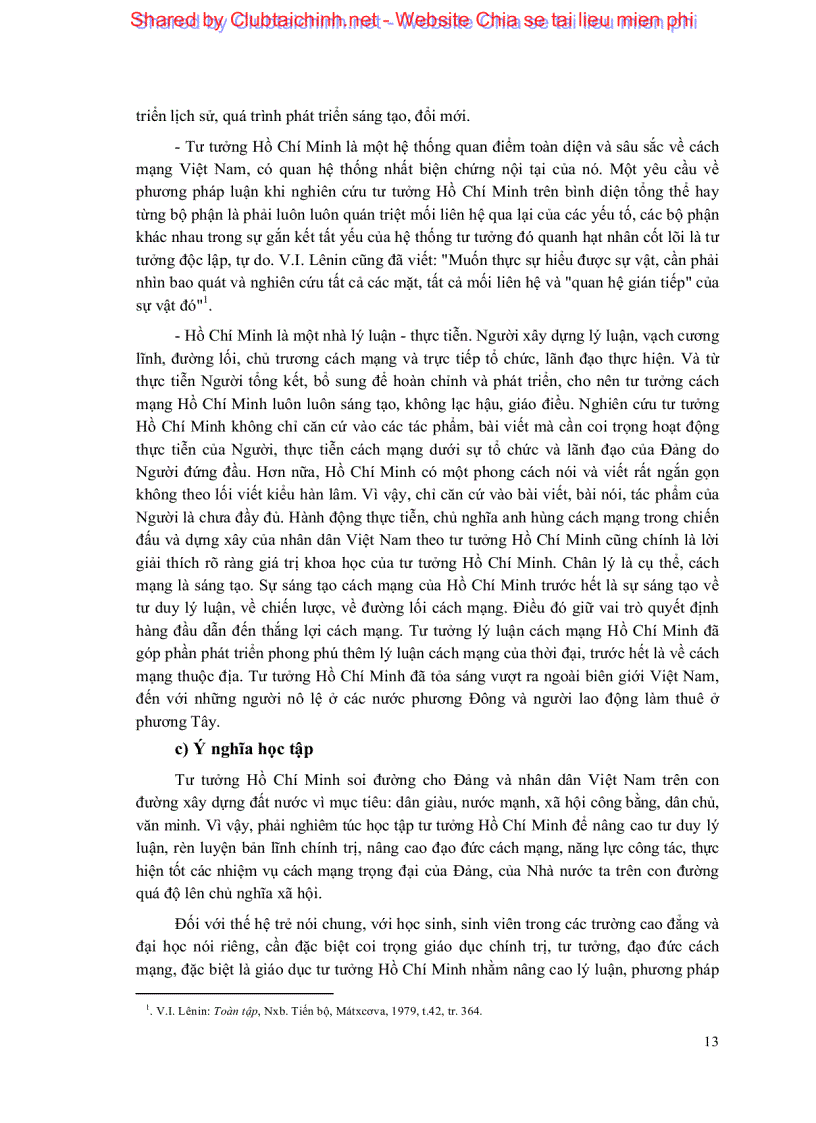 image for page Giáo trình Tư Tưởng Hồ Chí Minh ebook