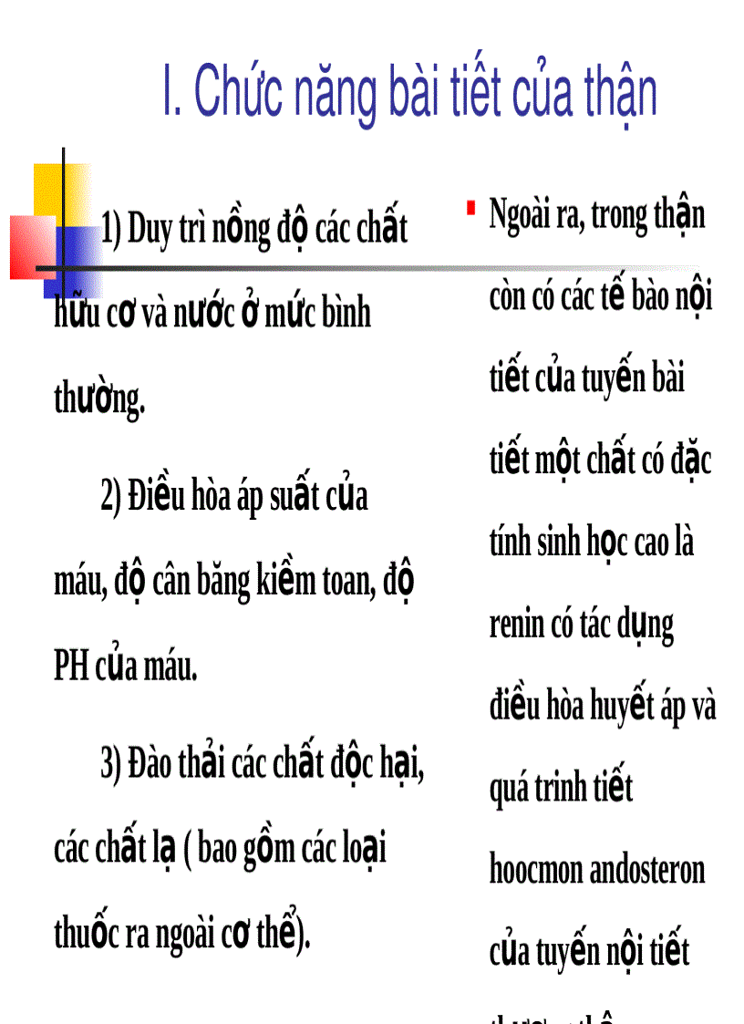 image for page Hệ bài tiết