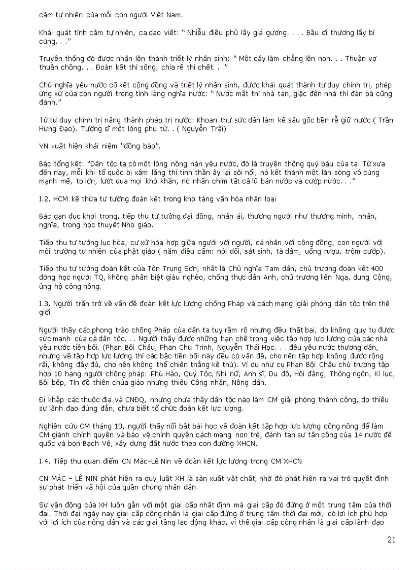 image for page Đề cương tư tưởng Hồ Chí Minh 1