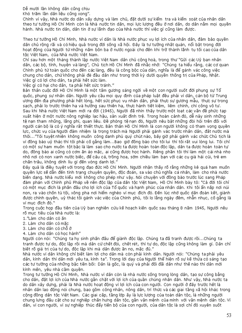 image for page Đề cương tư tưởng Hồ Chí Minh 1